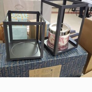 PartyLite Elevated Jar Holder Pair P92818